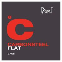 Thumbnail van Dogal 35JC106C Carbon Steel flat wound 045‐105 4string Extra Long scale