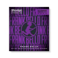 Thumbnail van Dunlop FBHYN45105 FRANK BELLO HYBRID WOUND NICKEL BASS STRINGS 45-105