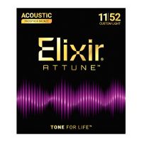 Thumbnail van Elixir 21027 ATTUNE™ PHOSPHOR BRONZE Custom Light